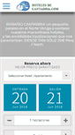 Mobile Screenshot of hotelesdecantabria.com